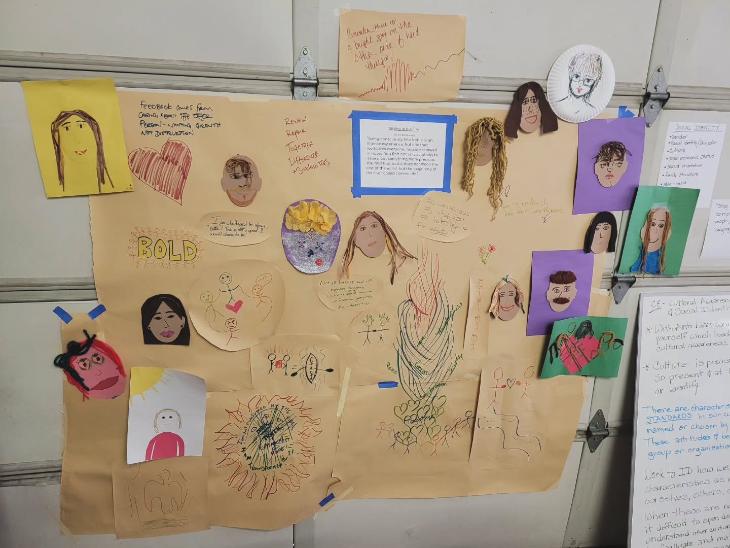 At Threads of Justice Collective, we believe that cultural work and cultural organizing are central elements of liberatory education and anti-oppression work. It is everybody's work. In our use of cultural work, we are drawing on the ideas of Paolo F