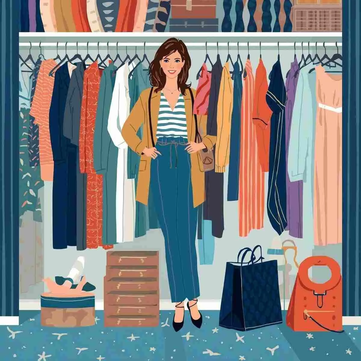 May 8  —Friday Lunch Affair — What's in your Closet?