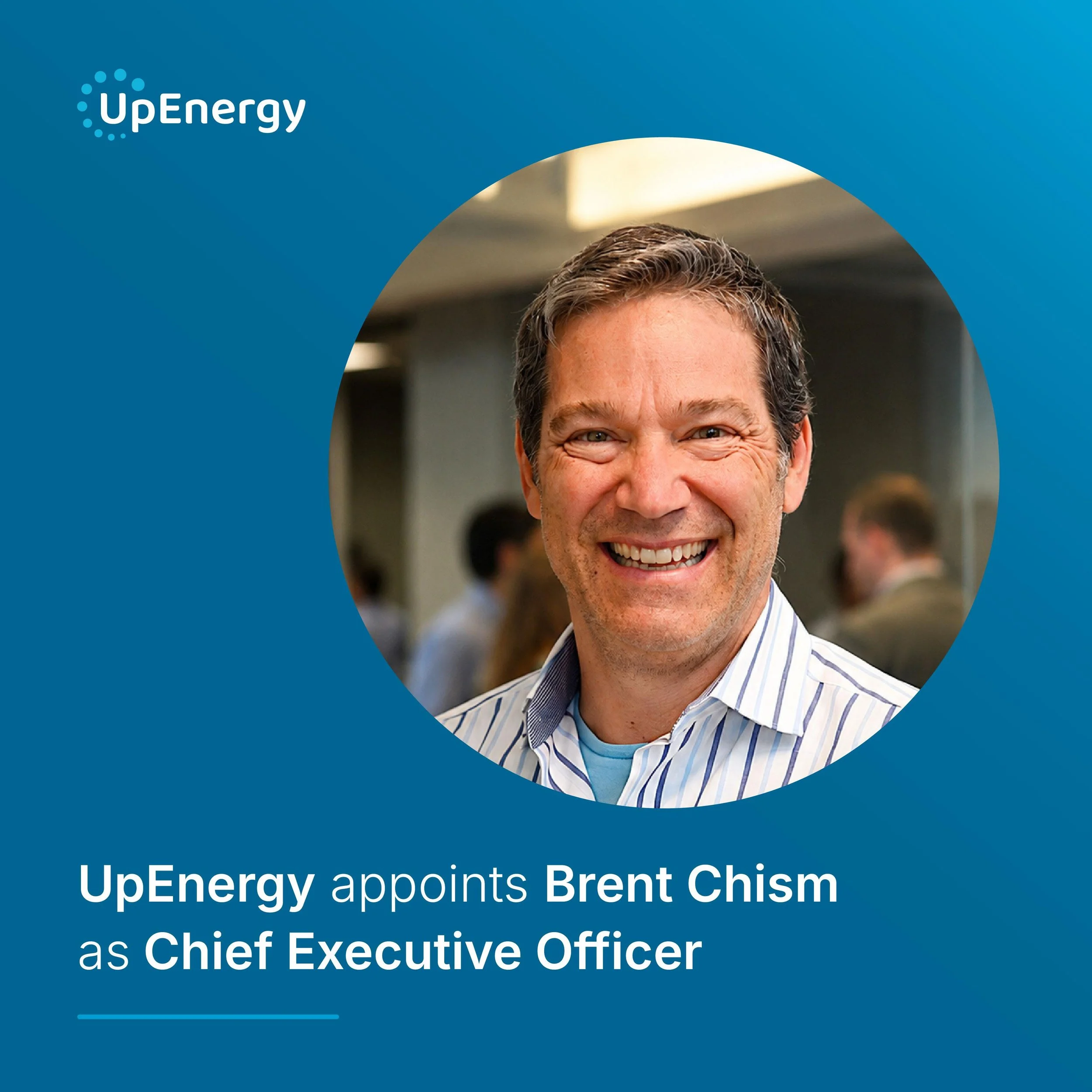 UpEnergy has appointed Brent Chism as Chief Executive Officer as the company enters its next phase of growth.