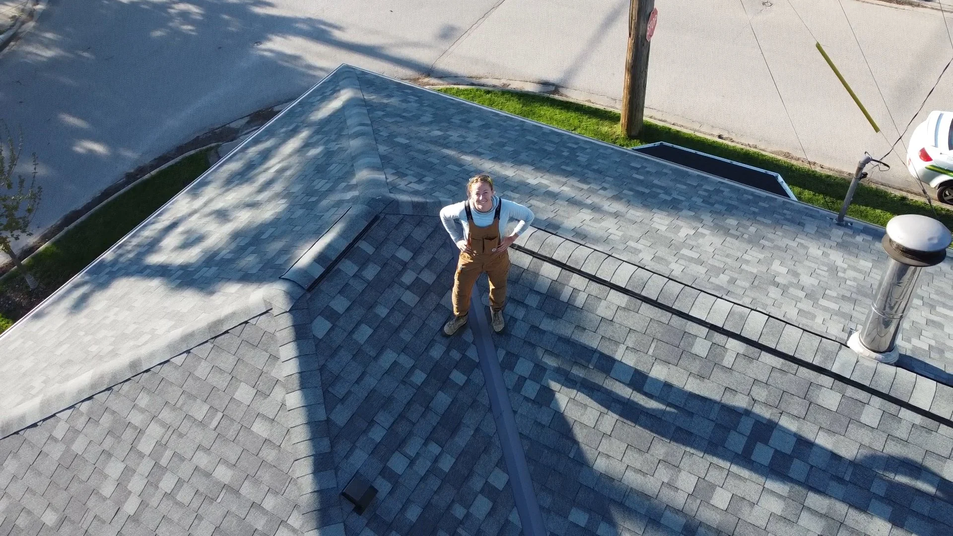 This 140yr old Blackfriers home got a full exterior from MSR.  New roof, upgraded ventilation, new skylights, new fascia, soffit, gutters, and window capping.