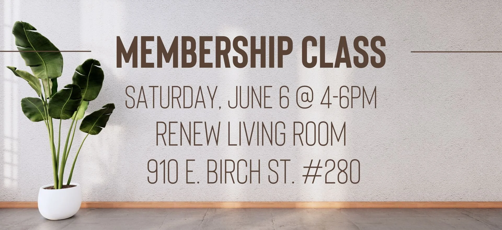 Membership Class