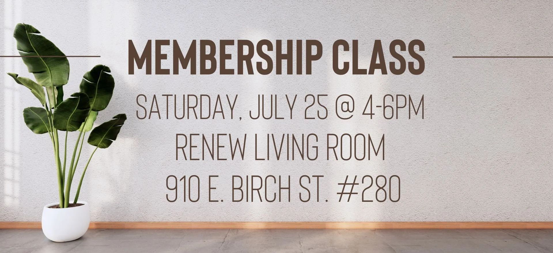 Membership Class