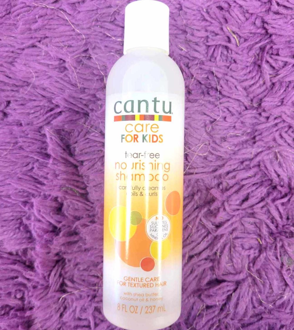 Cantu Care for Kids Tear-Free Nourishing Shampoo, 8 Fluid Ounce