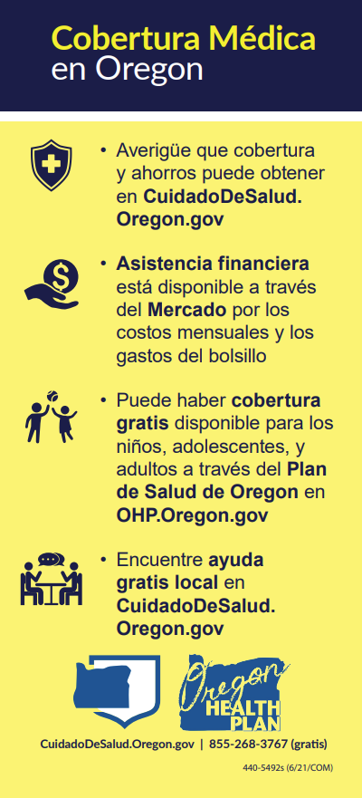 Connect with health coverage experts in Oregon — Hacienda CDC