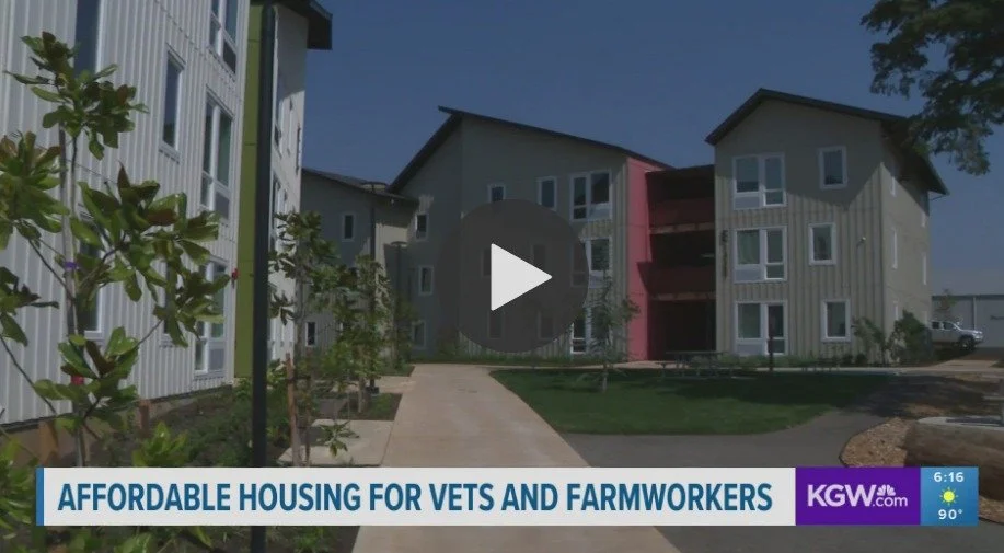 KGW 8 | Oregon City hosts grand opening of affordable housing for farmworkers and veterans