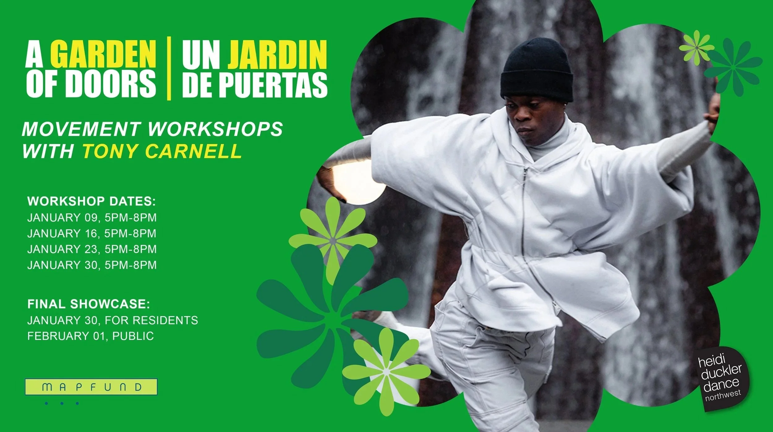 Heidi Duckler Dance NW: A Garden of Doors - Un jardin de puertas