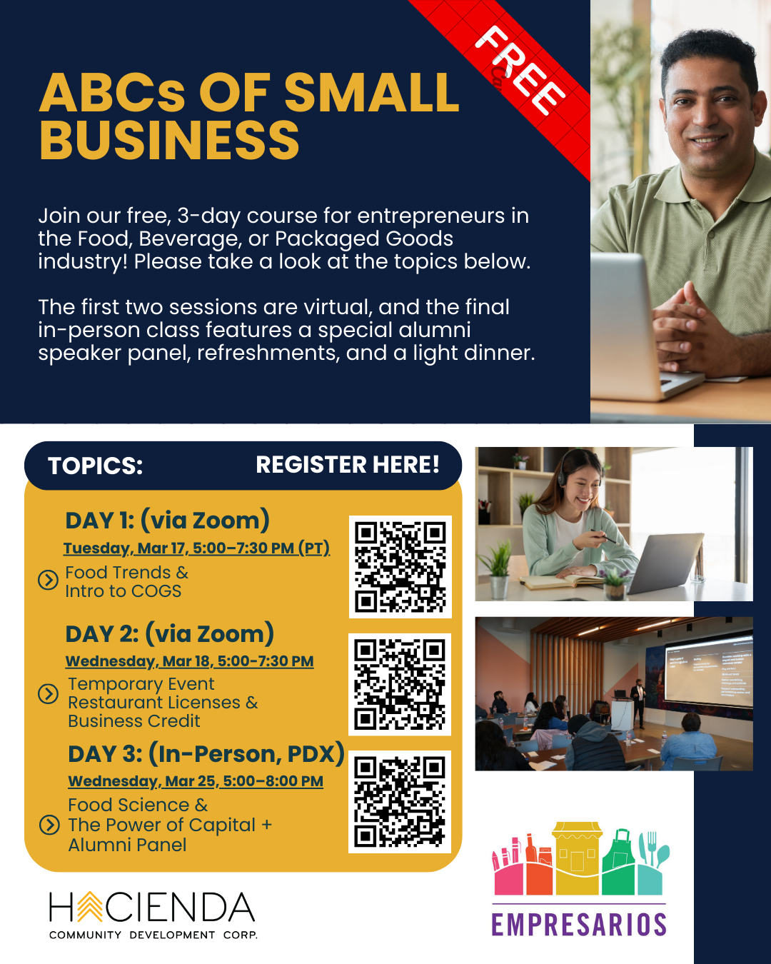 ABCs of Small Business: Day 1