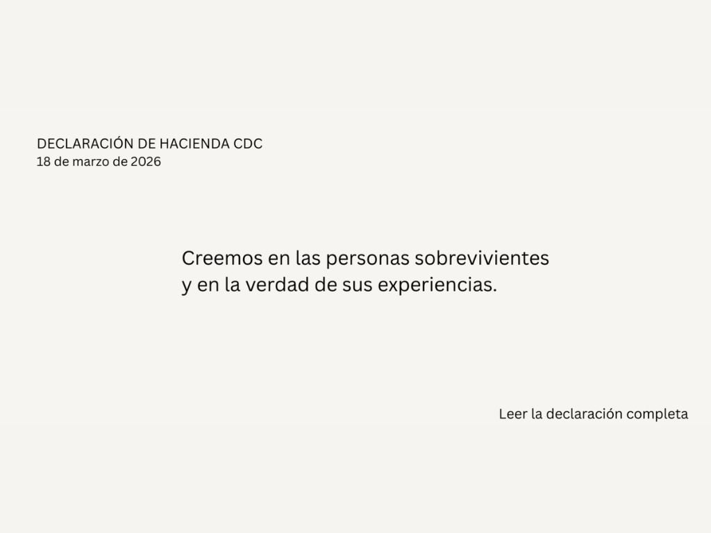 Declaración del Director Ejecutivo de Hacienda CDC, Ernesto Fonseca, Sobre las Recientes Denuncias Relacionadas con César Chávez
