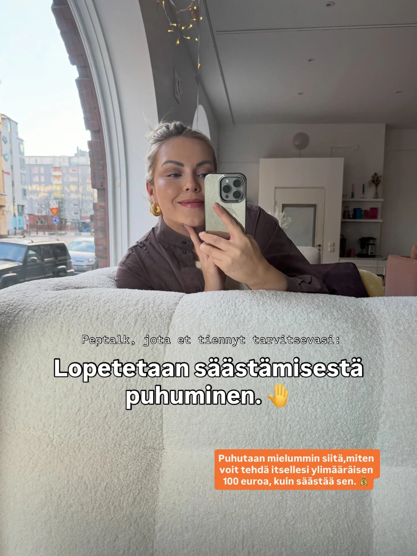 T&auml;&auml; ajatus muutti mun k&auml;sityksen rahasta. 💰 Jos l&auml;hdet aina liikkeelle pienuudesta, niukkuudesta ja s&auml;&auml;st&auml;misest&auml; k&auml;sin, j&auml;&auml;t paljosta paitsi. 

Jos me kollektiivisesti katsottaisiin ja puhuttai