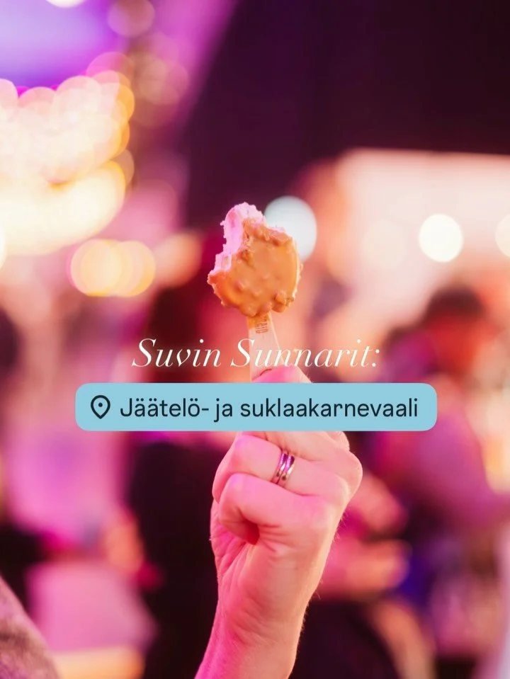 Mainos: @jskarnevaali Kev&auml;&auml;n herkullisin sunnuntai aka 19.4. 🍦✨💓

Yksi lippu, kaksi tapahtumaa:

✨ Helsinki Coffee Festival
✨ J&auml;&auml;tel&ouml;- ja suklaakarnevaali

@helsinkicoffeefestival on Pohjois-Euroopan suurin kahvifestivaali!