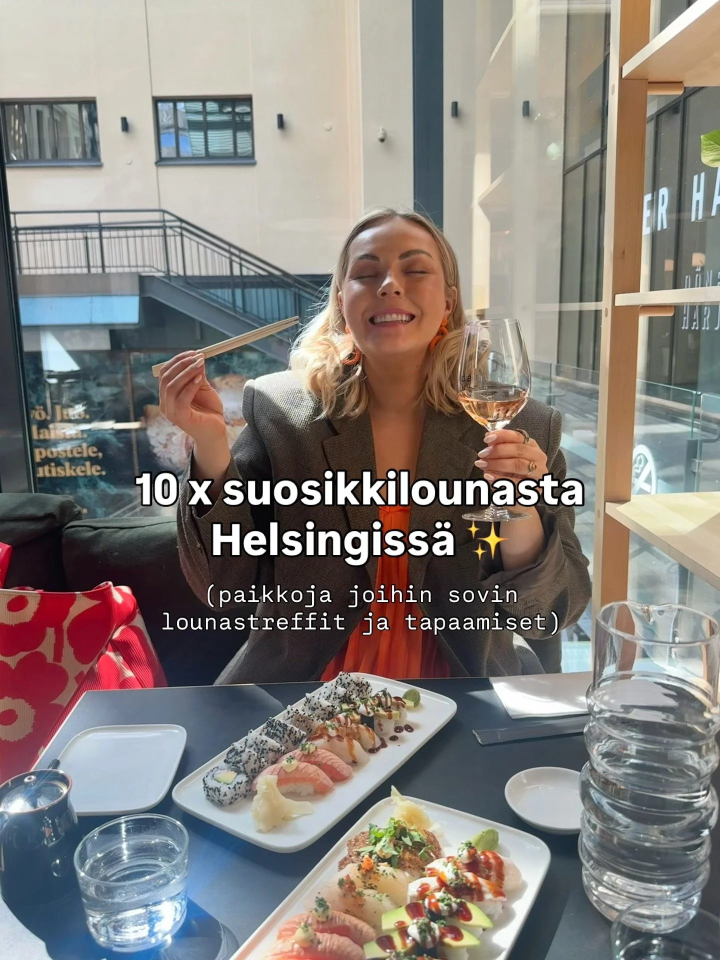 Kuka l&auml;htee lounaalle? 😛✨ Ja t&auml;rkein kysymys: mik&auml; on Helsingin paras lounas sun mielest&auml;?