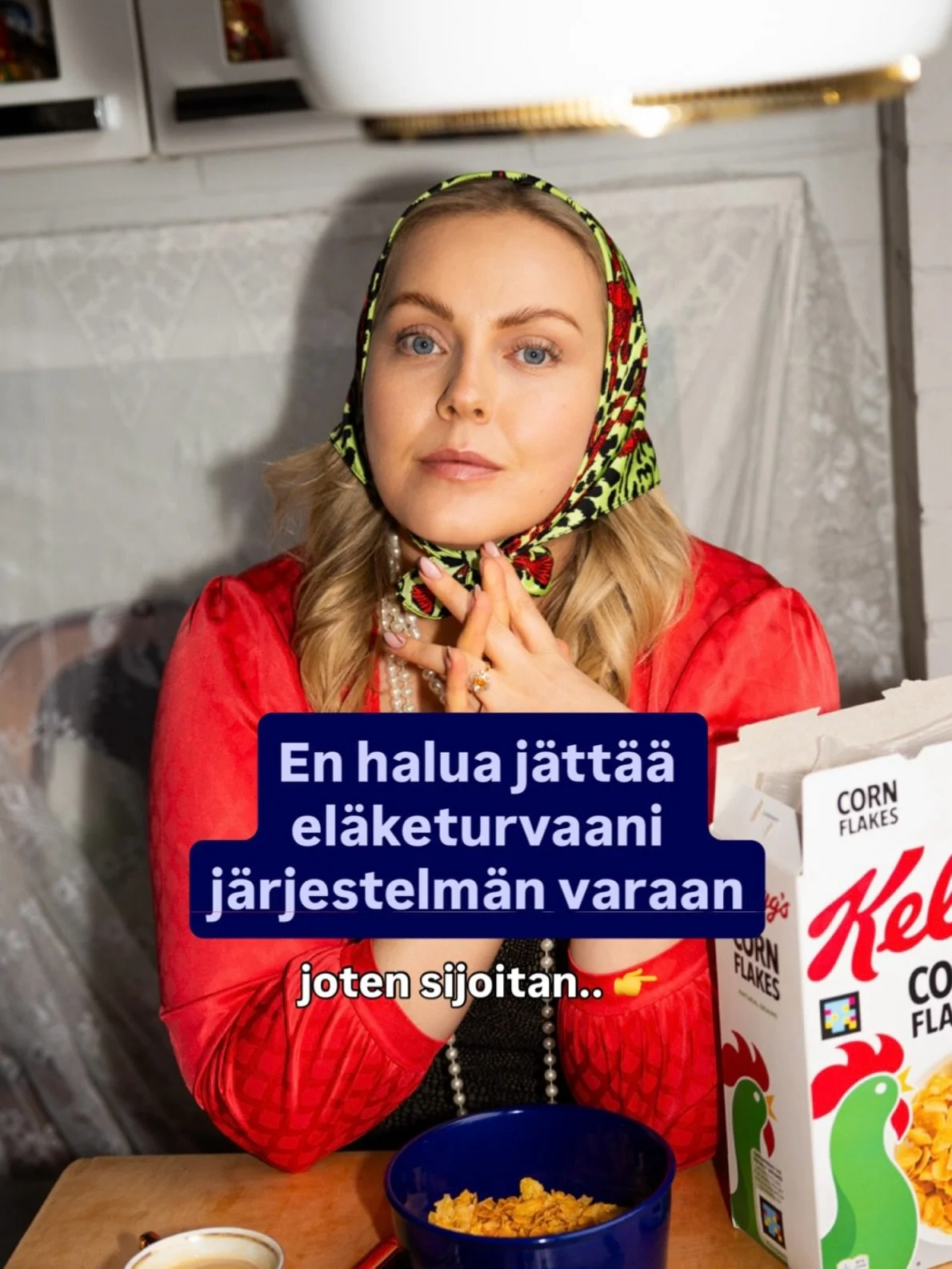 Mainos @alexandria_suomi / En halua j&auml;tt&auml;&auml; el&auml;keturvaani j&auml;rjestelm&auml;n varaan. 👋

Olen luonteeltani k&auml;rsim&auml;t&ouml;n &ndash; kaikki mieluummin nyt kuin my&ouml;hemmin. Sijoittamisen kanssa olen kuitenkin joutunu