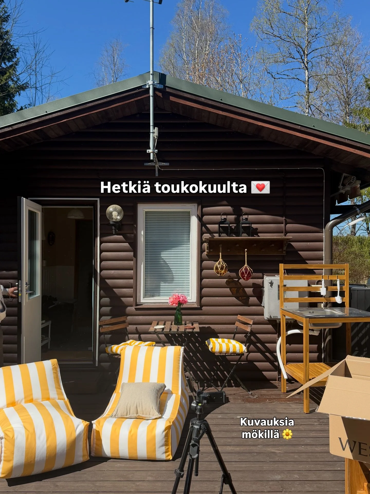 Parasta toukokuussa: aamuja m&ouml;kill&auml;, j&auml;&auml;tel&ouml;kauden avaus ja ihania brekuja <3 #arki