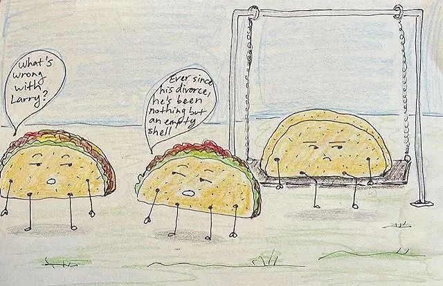 Make up a short comic scene