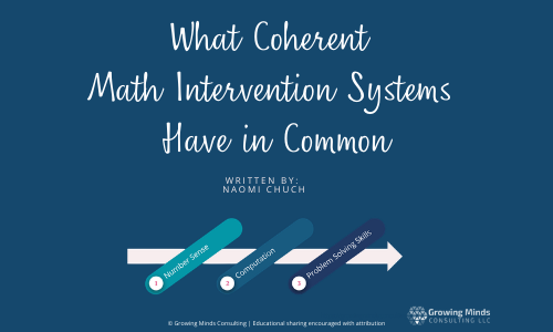 What Coherent Math Intervention Systems Have in Common