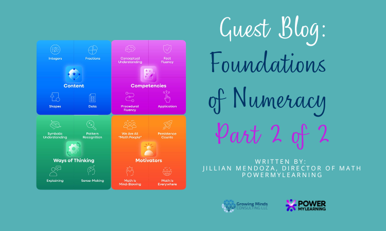 Guest Blog: Foundations of Numeracy Part 2