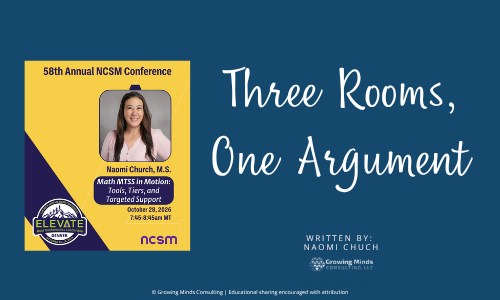 Three Rooms, One Argument