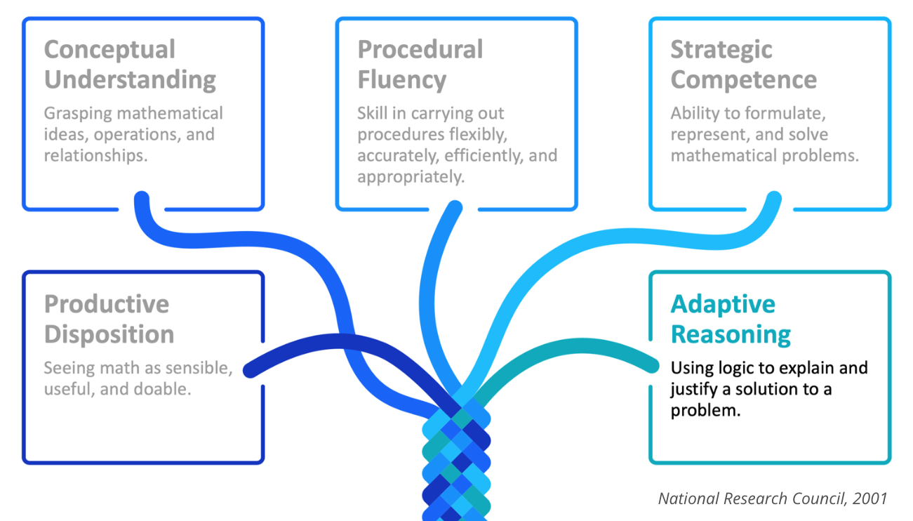 Adaptive Reasoning - using logic to explain and justify a solution to a problem.