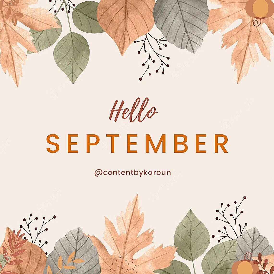 There&rsquo;s something really special about September, I look forward to it rolling around every year. The air gets crisper, clothes become cozier and I&rsquo;m a sucker for a fall colour palette. ☕️🧡 But beyond those super important factors, I alw