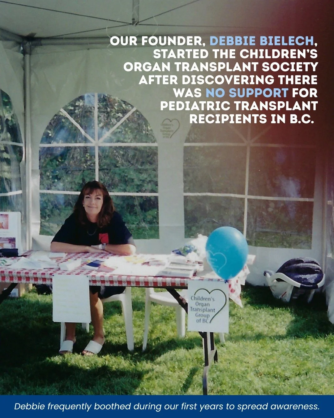 In April 2001, Debbie Bielech founded the Children&rsquo;s Organ Transplant Society (COTS)&mdash;one year after donating the left lobe of her liver to save her son&rsquo;s life. ❤️

Her experience with her son motivated her to create a supportive spa