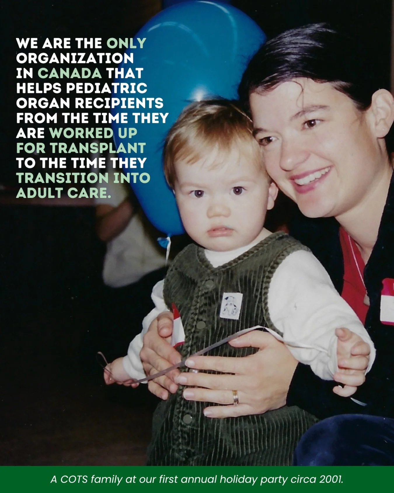 Without us, over 150 pediatric transplant families in BC would not have sustained medical, nutrition, transportation, mental health and peer support

We are proud to be a trusted resource for families to lean on until they transition to adult care. ?