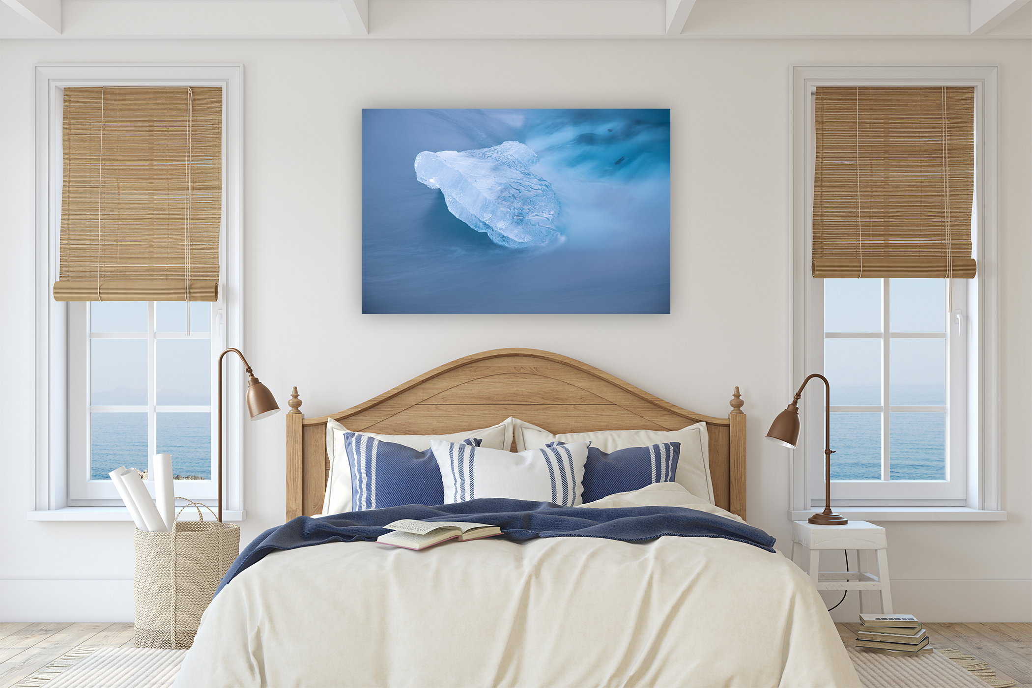 Blue Ice - preppy bedroom.png