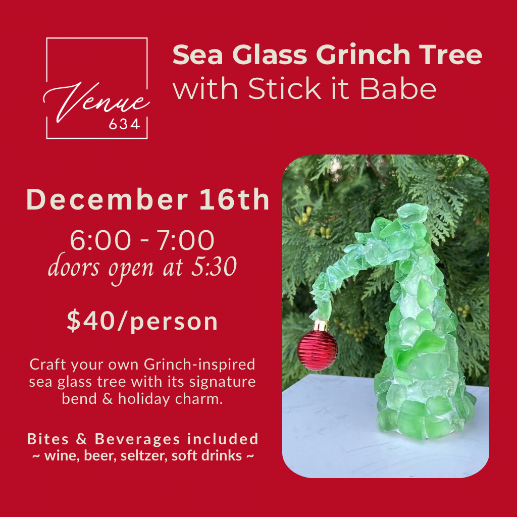 12.16 Sea Glass Grinch Tree