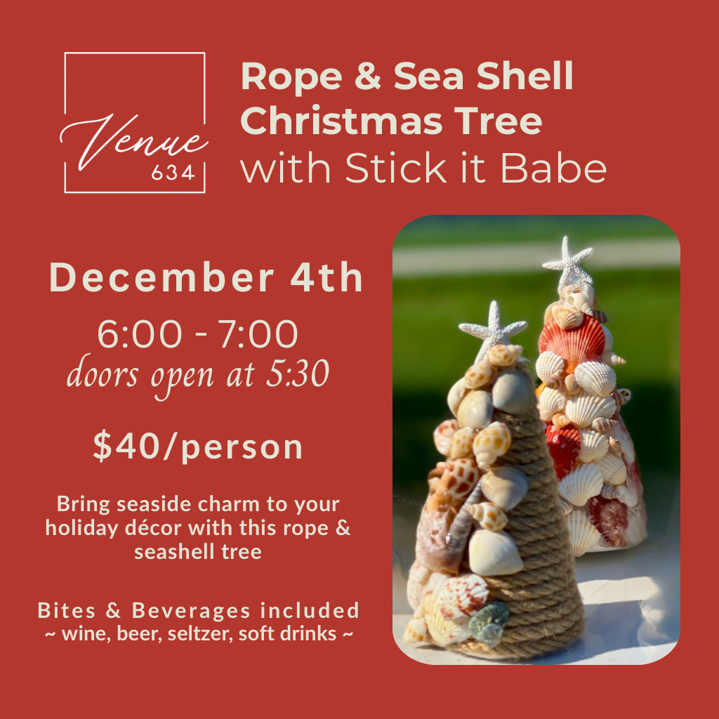 12.4 Rope & Shell Christmas Tree