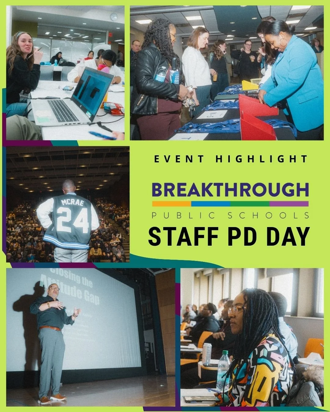 We had an incredible time supporting Breakthrough Public Schools at their Spring Professional Development Day! It was inspiring to see educators come together with such energy and purpose. We&rsquo;re excited to partner again this summer to help kick