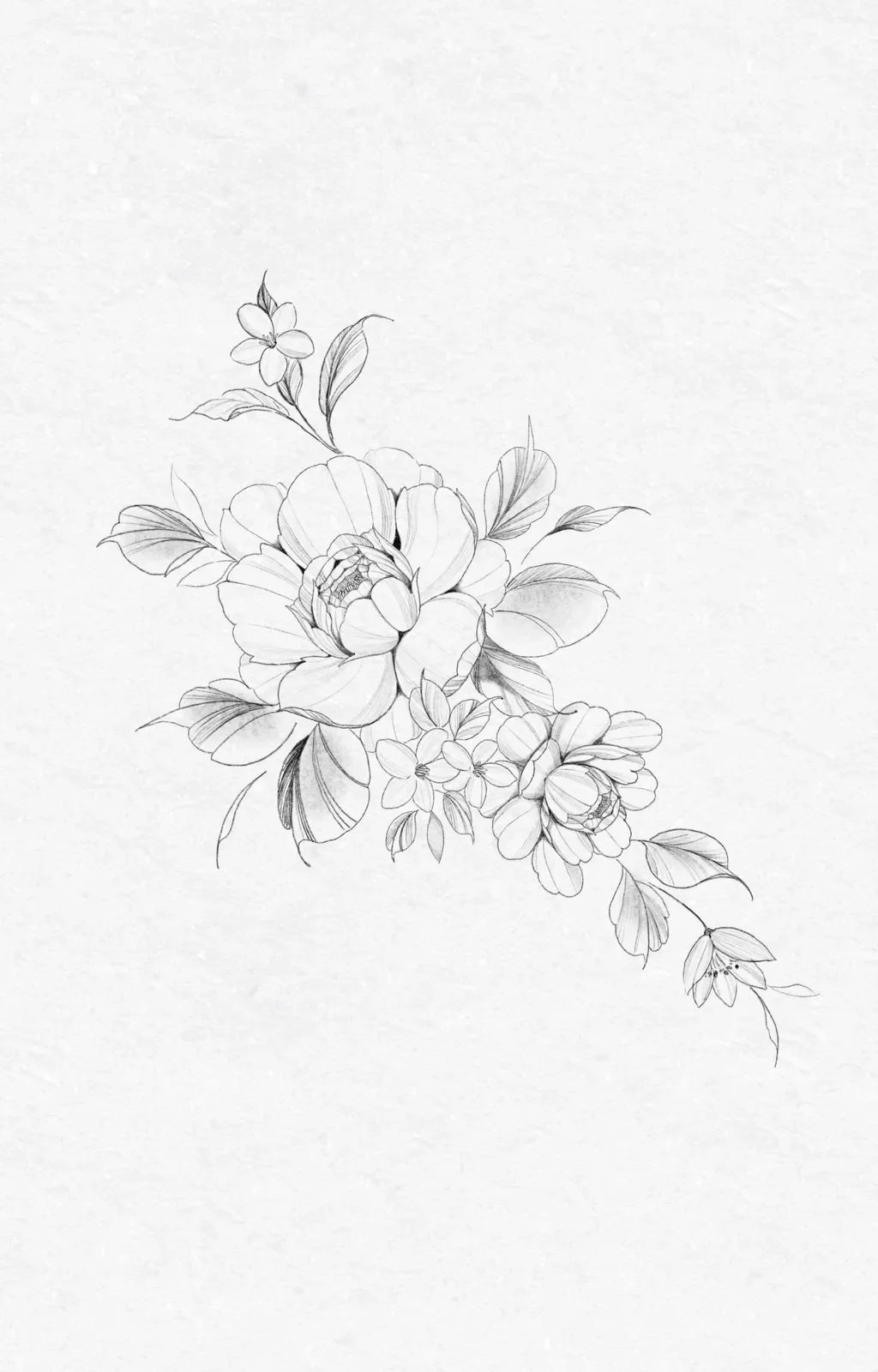 fineline floral (wrap)