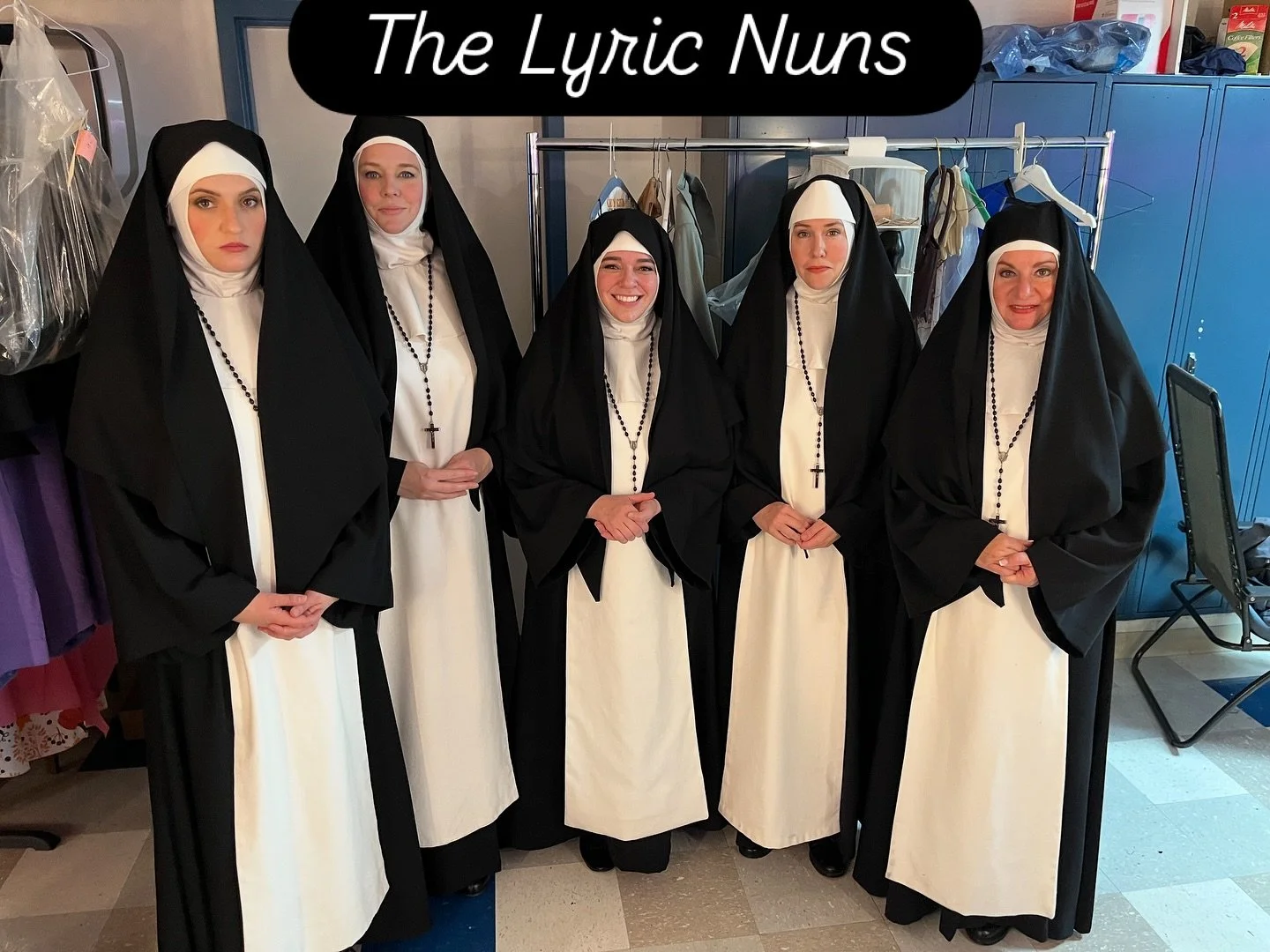 The #nuns of #cavalleriarusticana @lyricopera @lyricoperastageartists #chicago #opera #lyricoperaofchicago #operasingersofinstagram #contralto