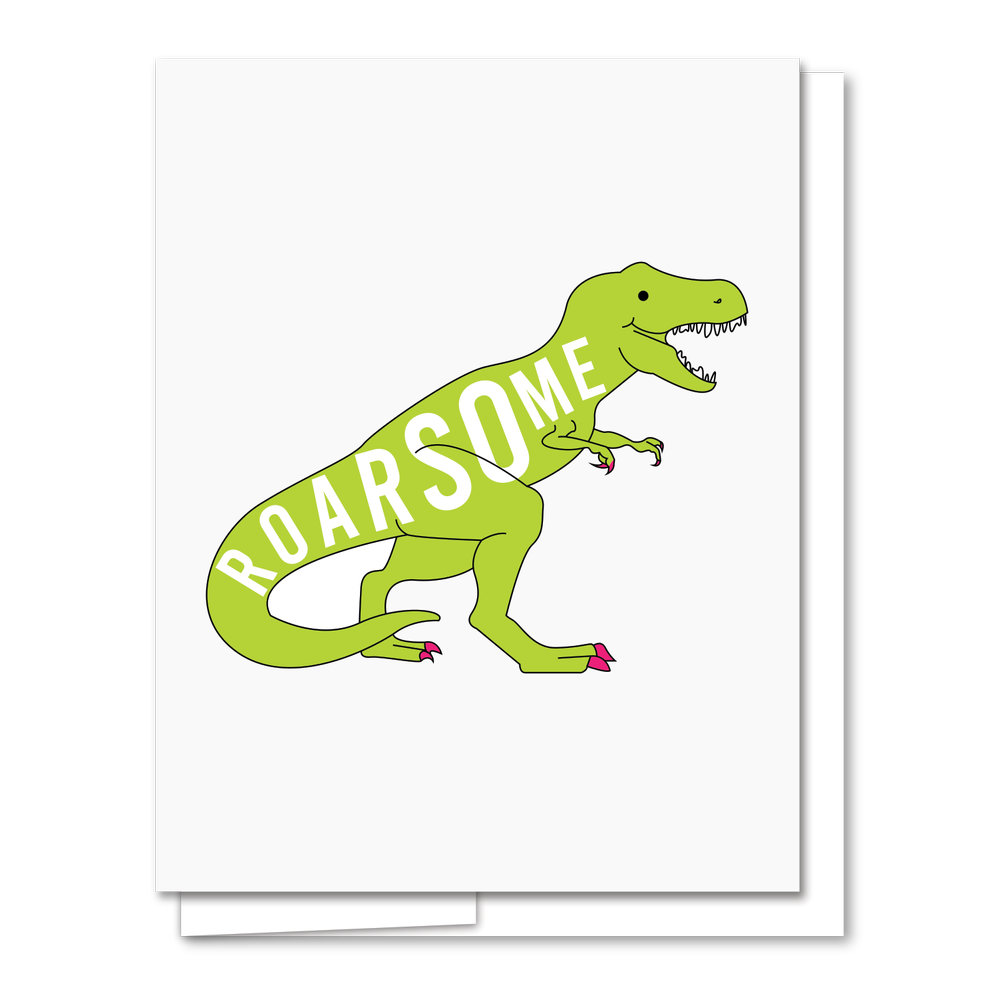 Roarsome Dinosaur Three Today Birthday – Parcel of Love