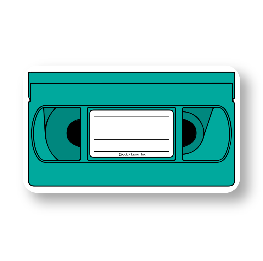 Vhs Sticker Clipart Vhs