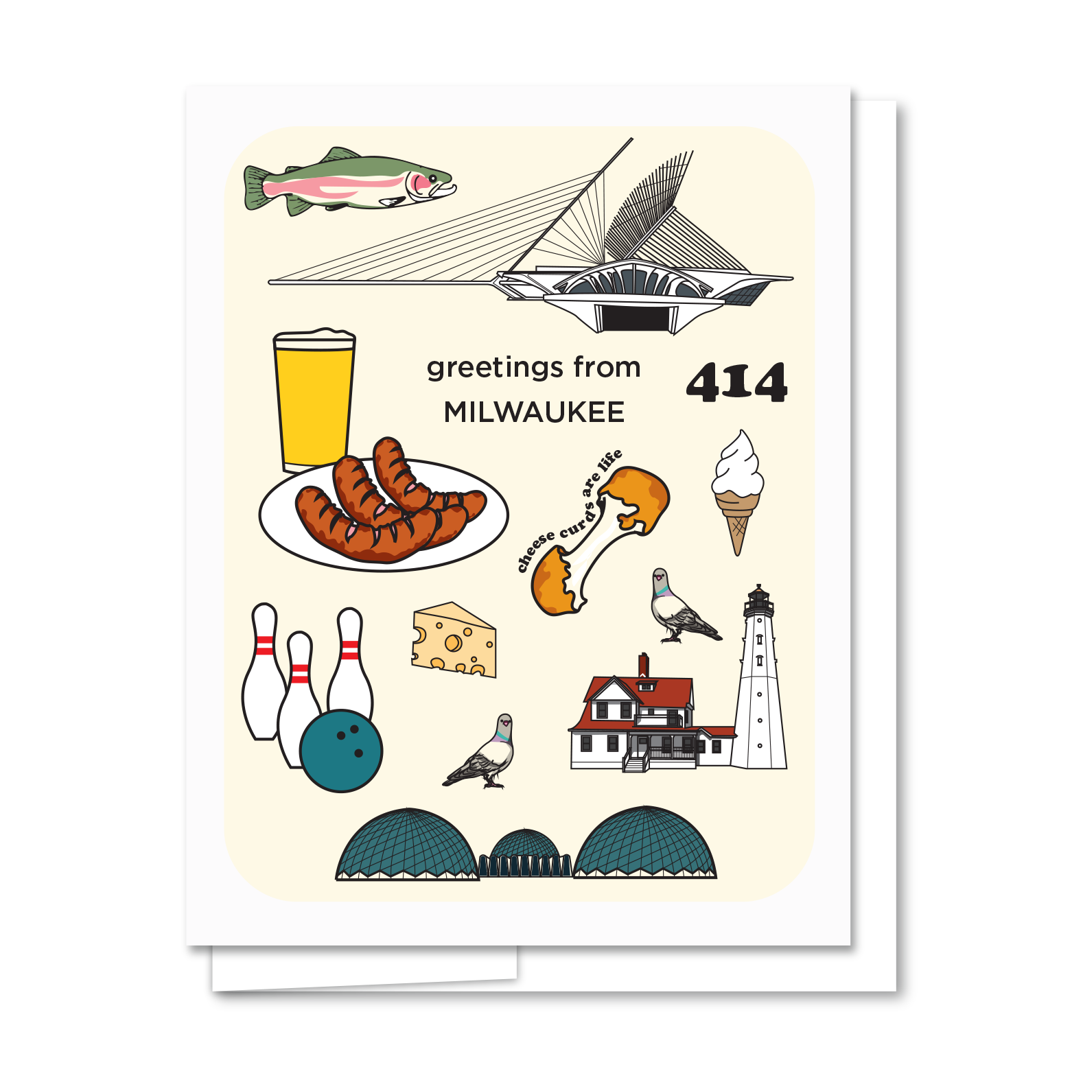 Milwaukee Greeting Card