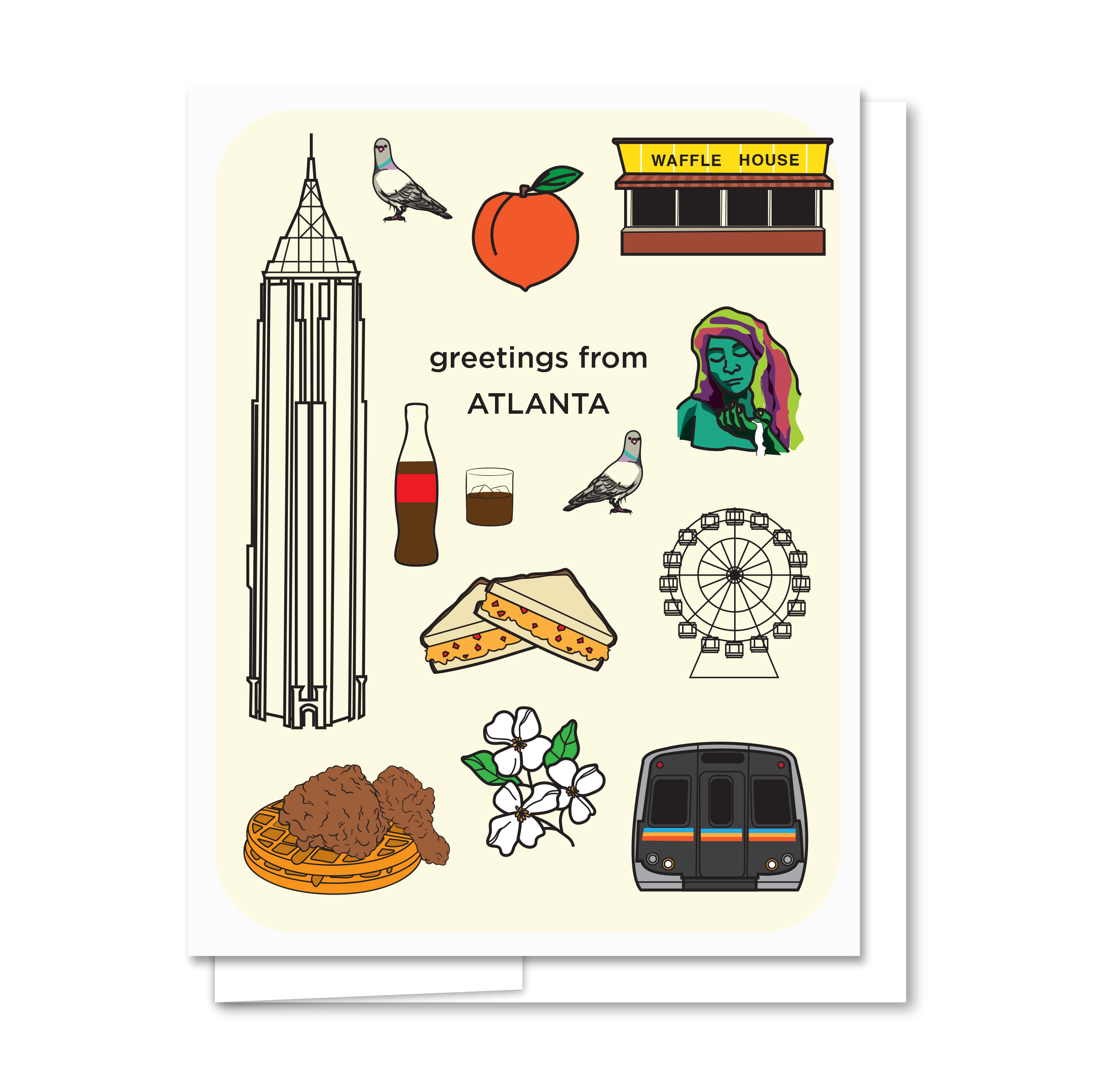 Atlanta Greeting Card