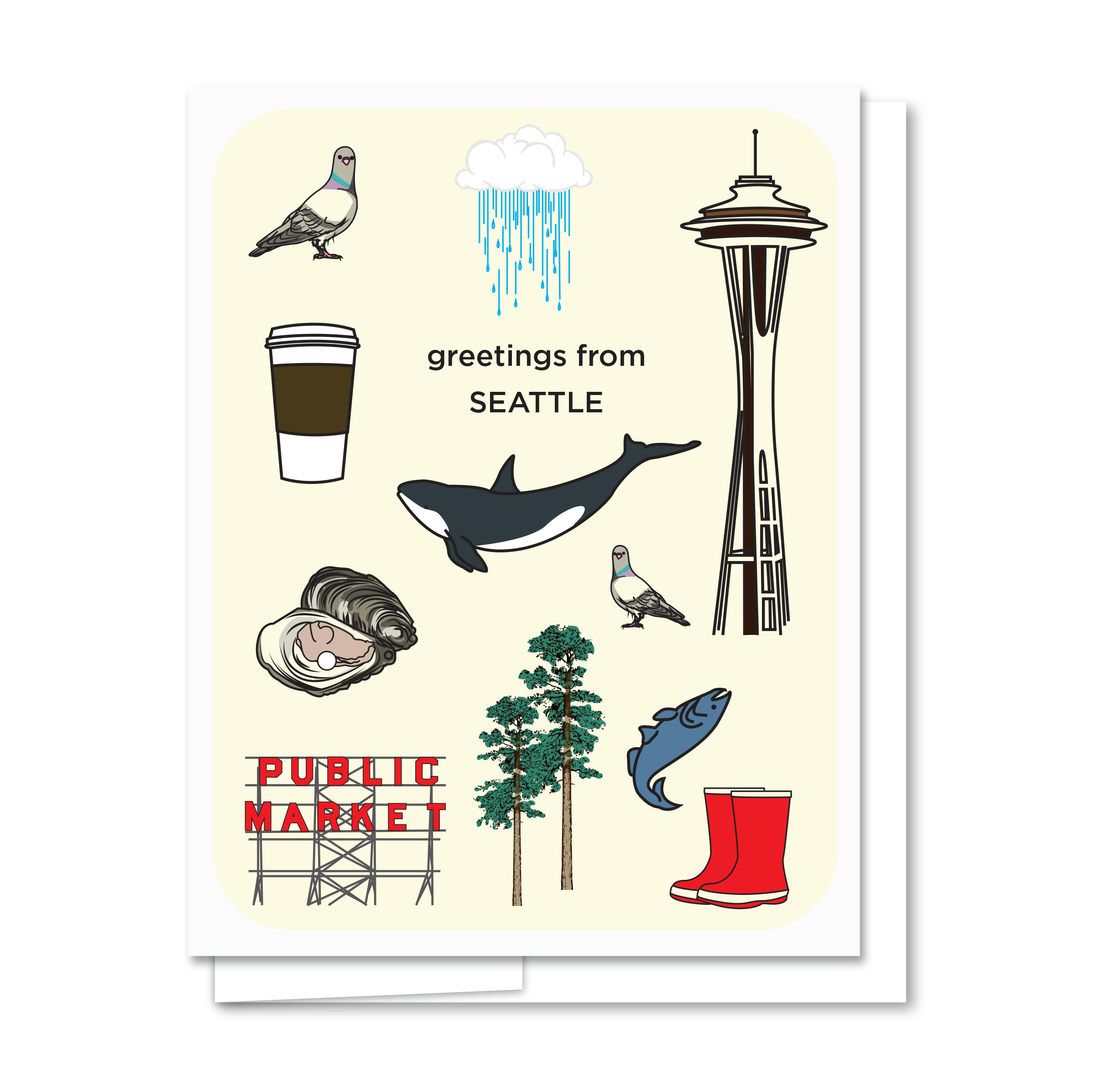 Seattle Greeting Card