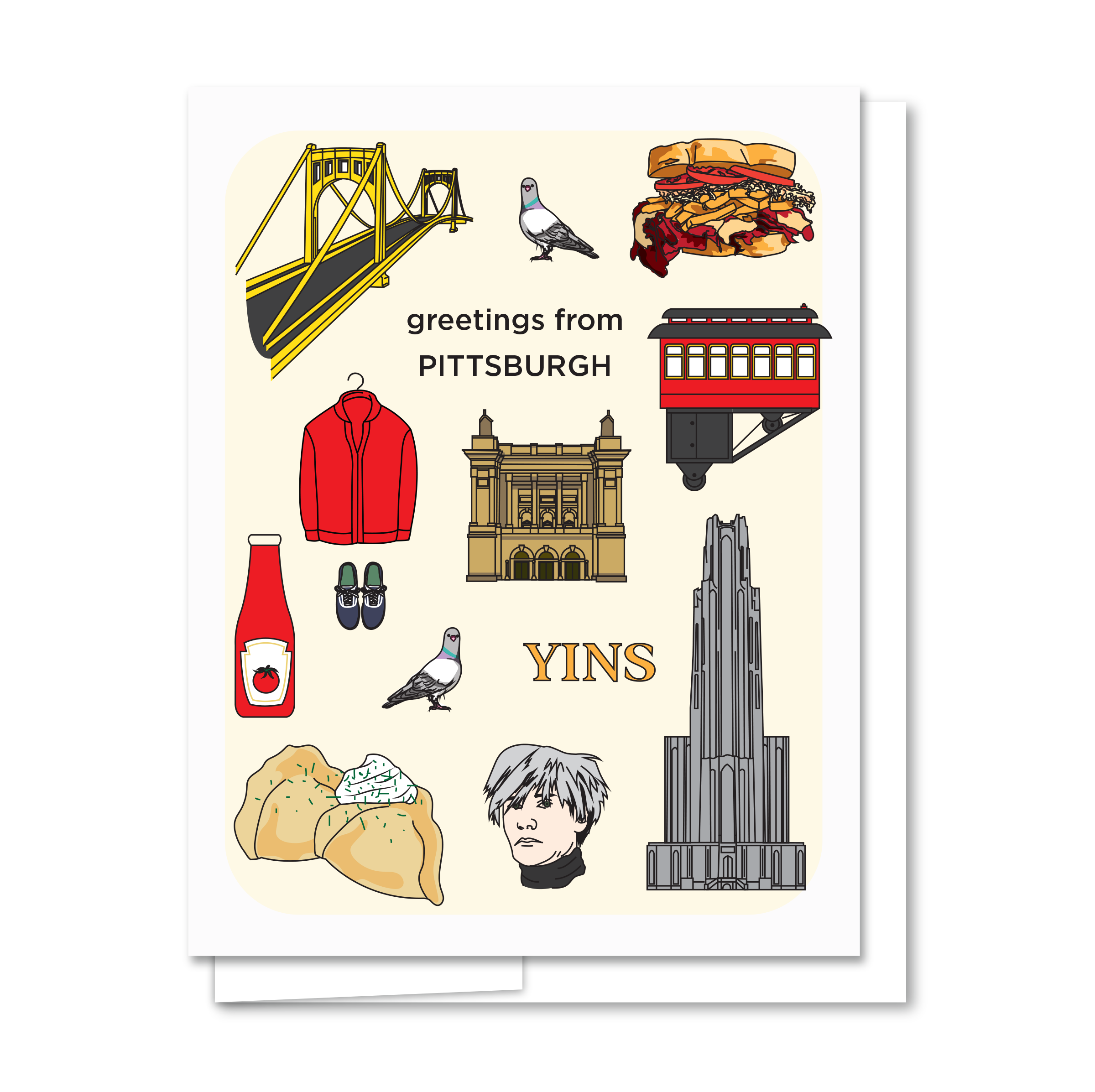 Pittsburgh Greeting Card