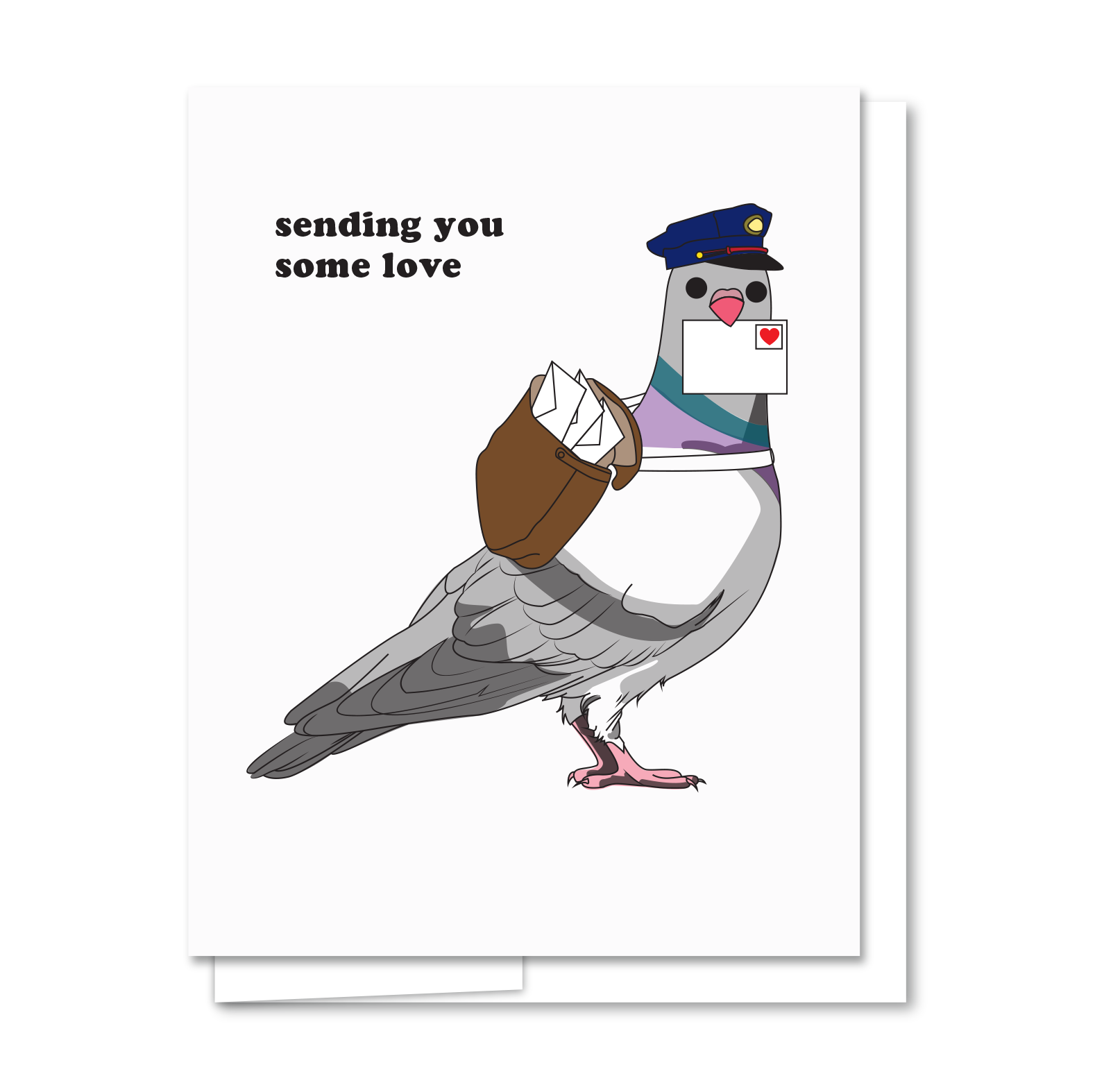 Pigeon Post Card