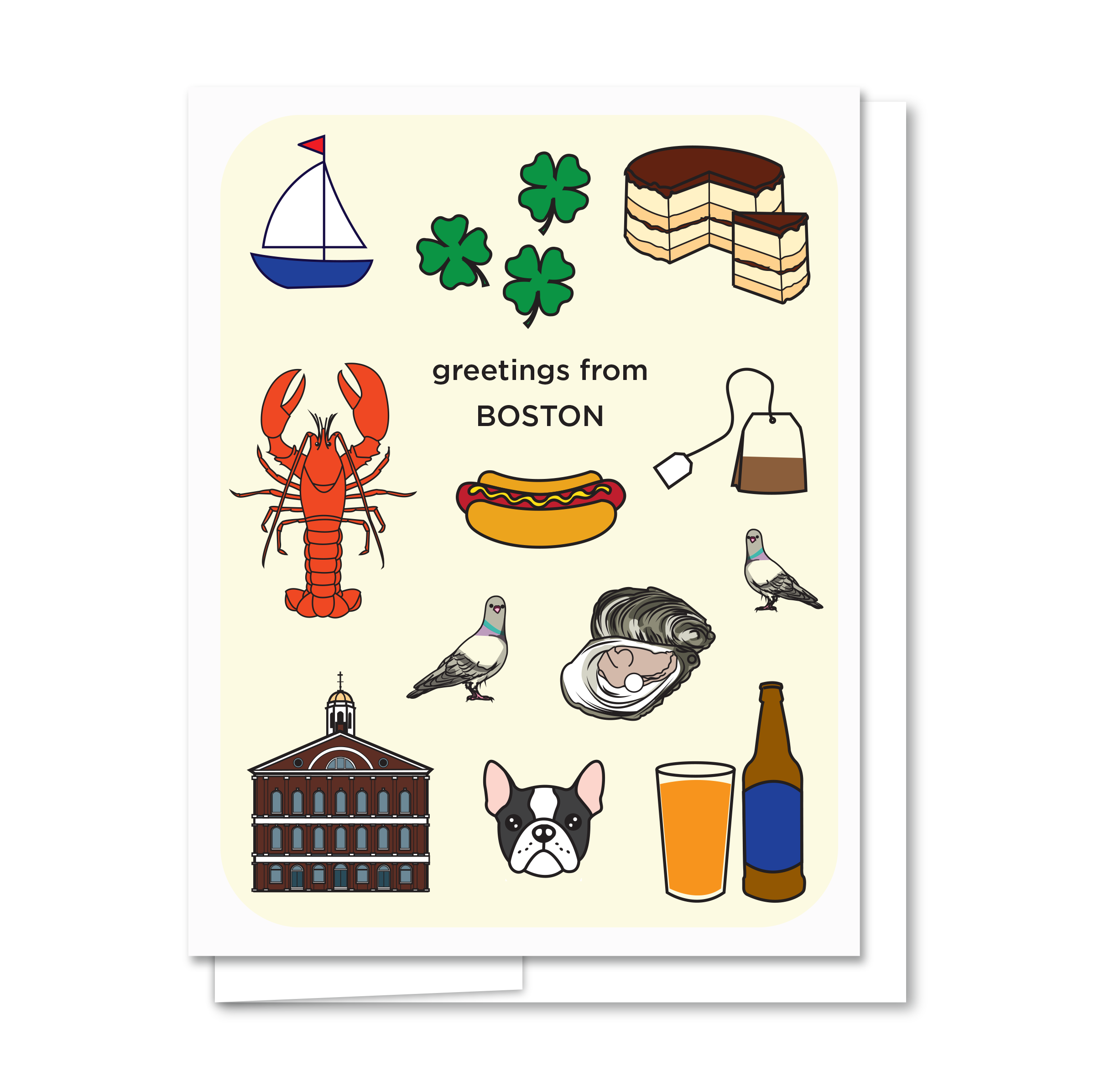 Boston Greeting Card