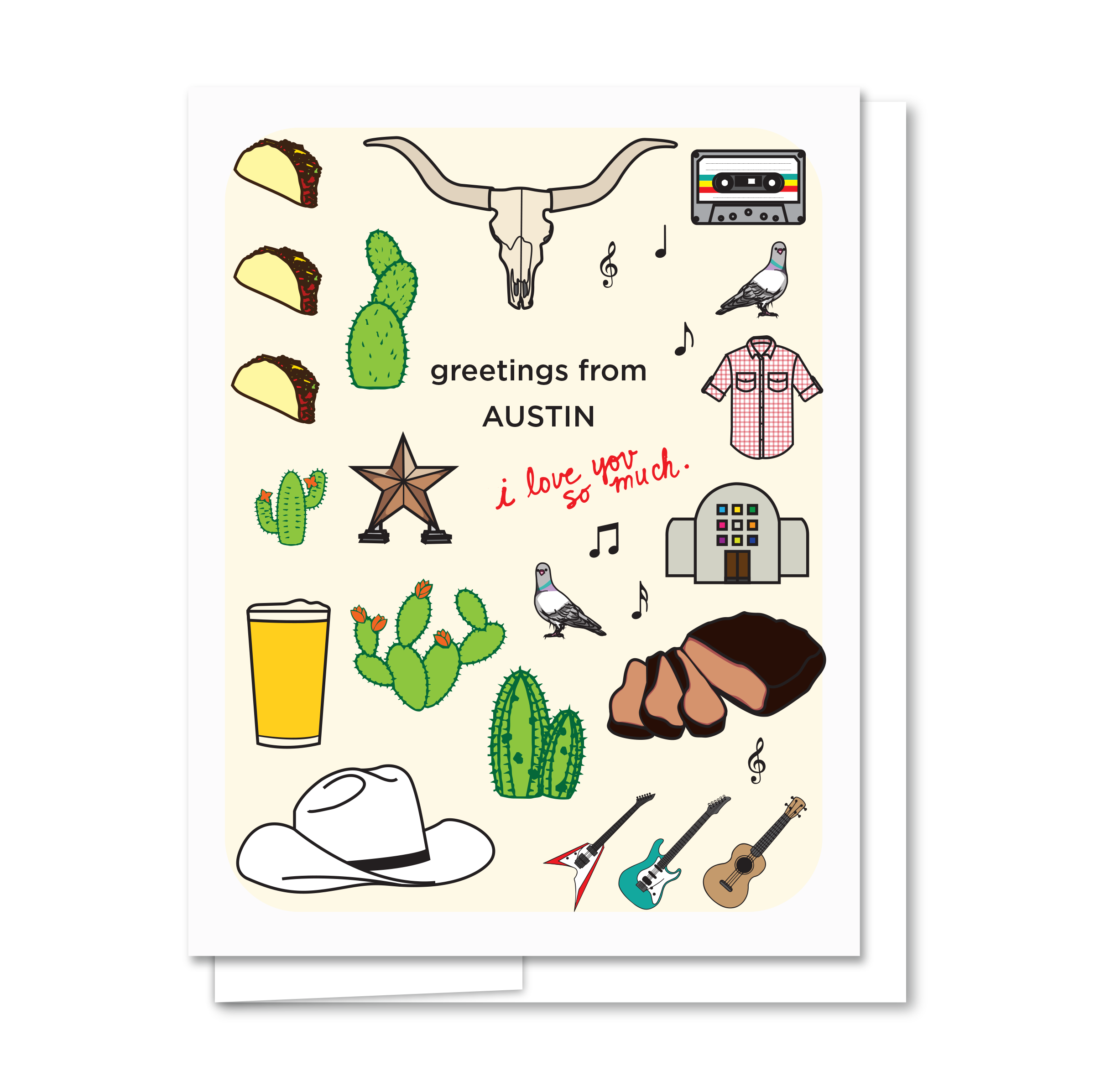 Austin Greeting Card