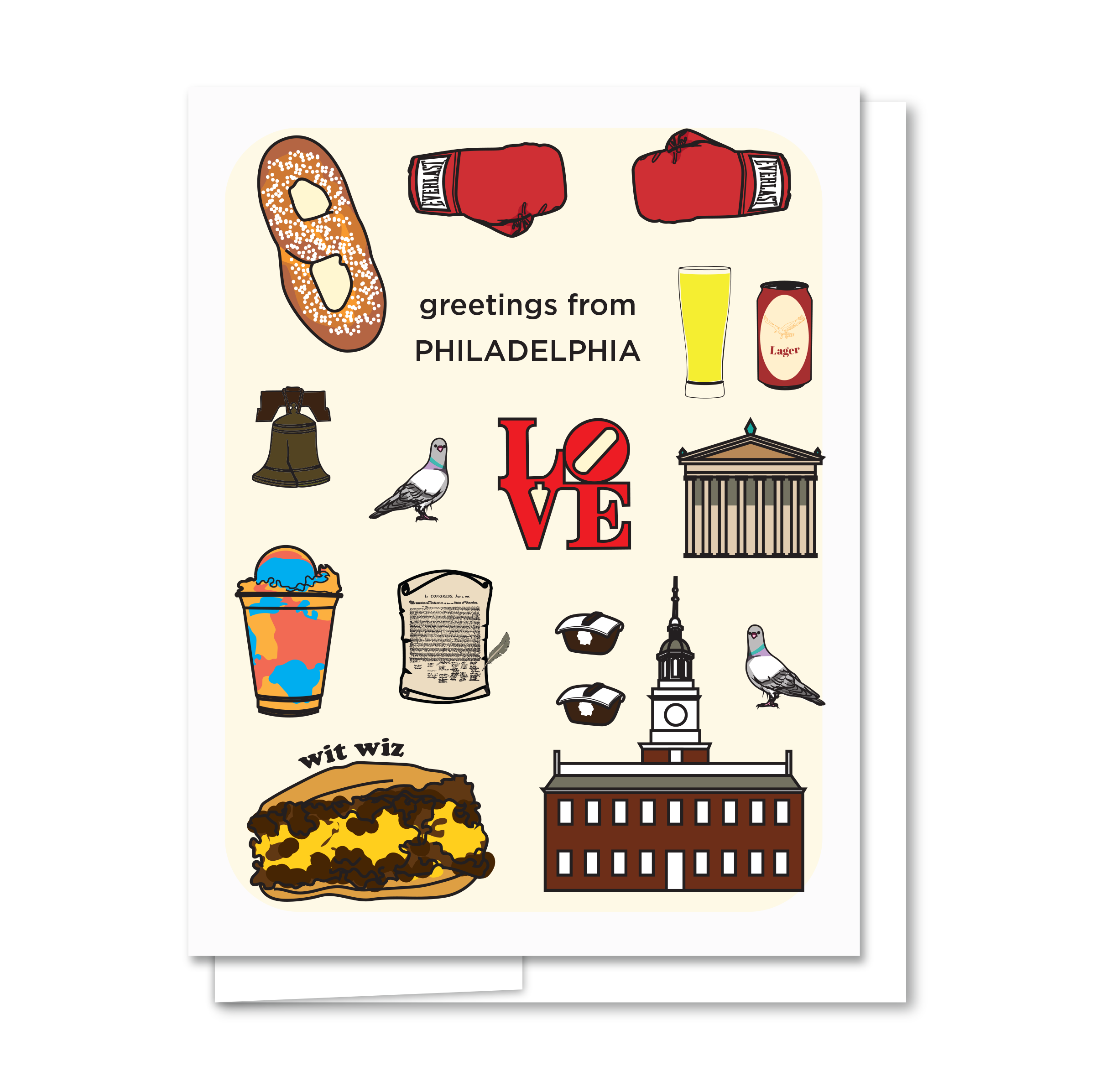 Philadelphia Greeting Card