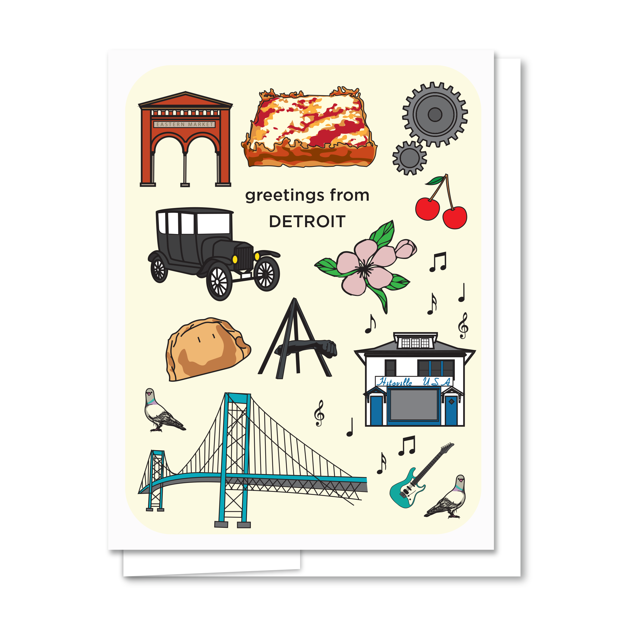 Detroit City Card