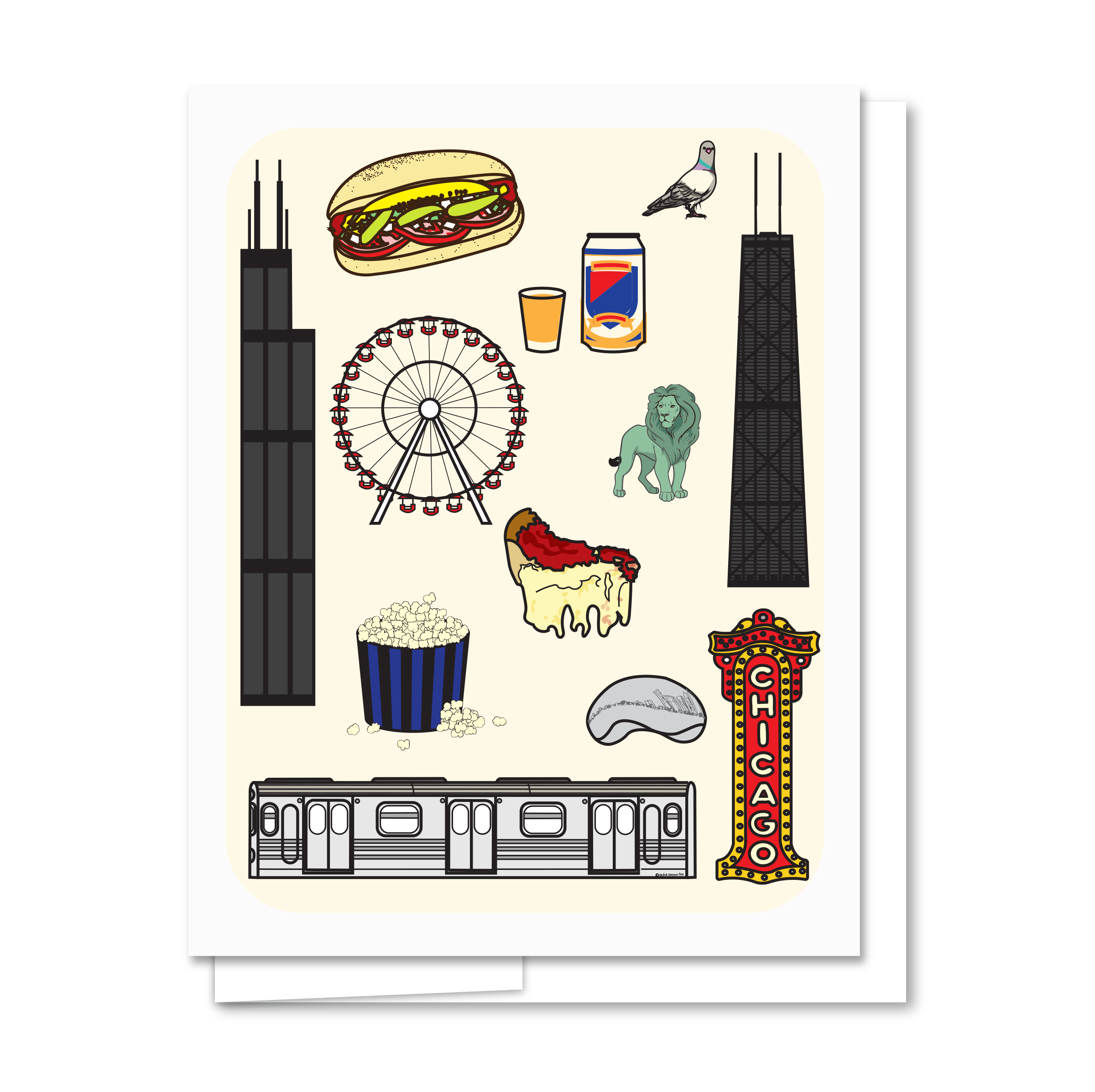 Chicago Greeting Card