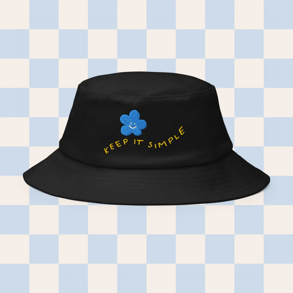 Keep It Simple Bucket Hat studio SYLVO
