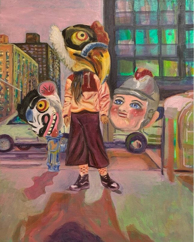 Ponté, oil on canvas, 16x20”, 2020