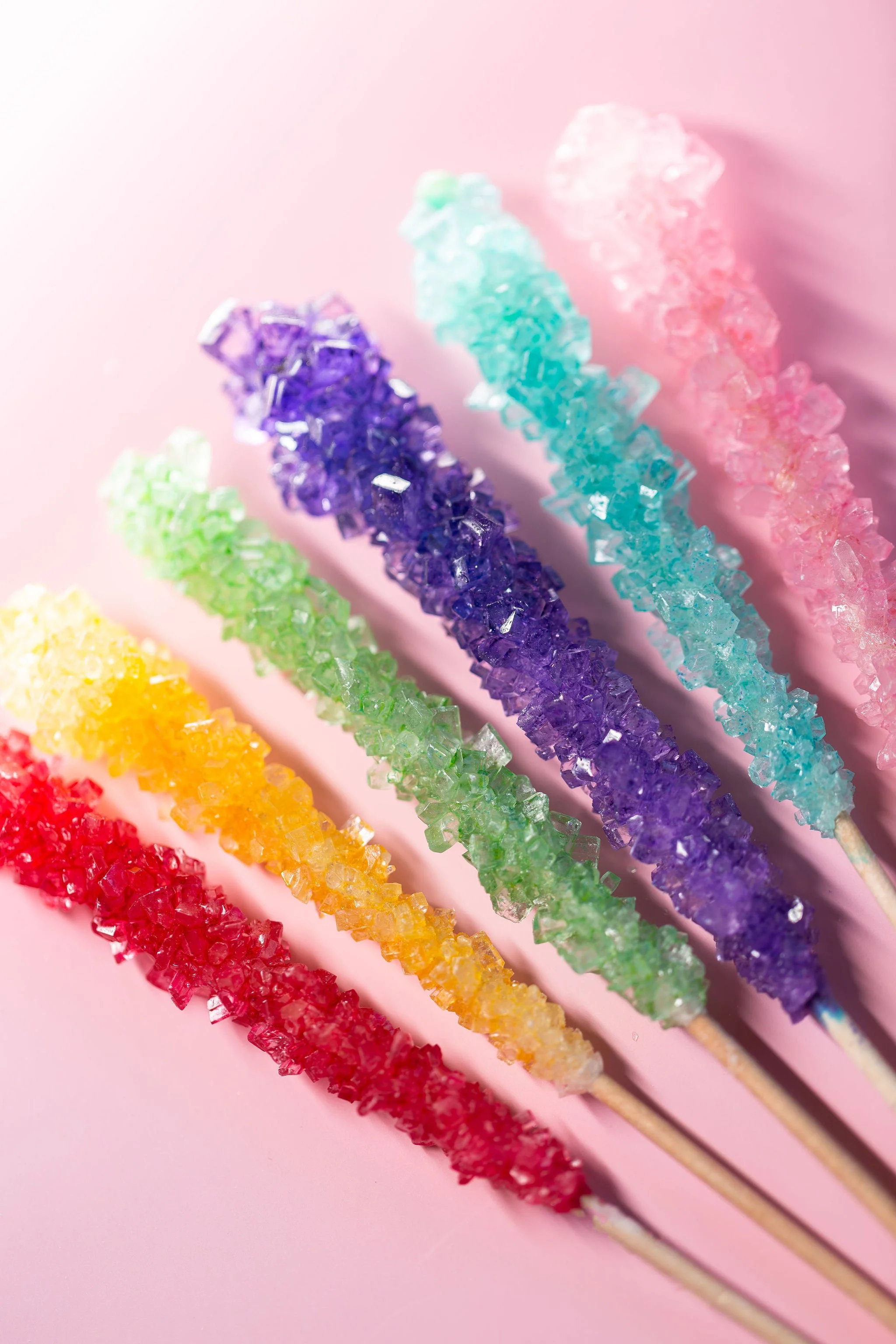 Edible Sugar Crystal Swizzle Sticks