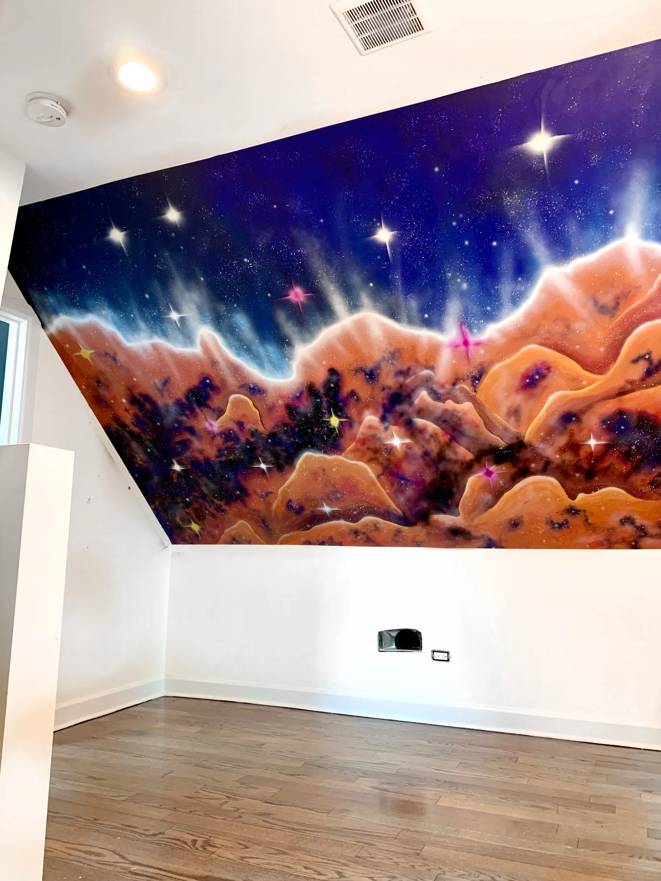 NASA Space Mural