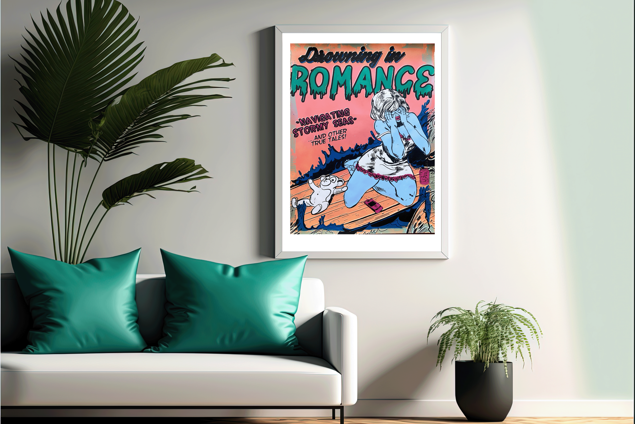 drowning in romance print orange mockup.png