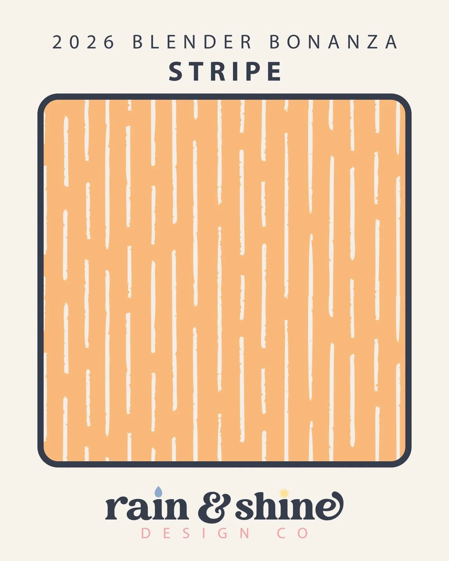 I&rsquo;m participating in the 2026 Blender Bonanza with @erin__kendal and @powersellersacademy 
 
Prompt: Stripe 
 
#blenderbonanza26 #surfacepatterndesign #fabricdesign