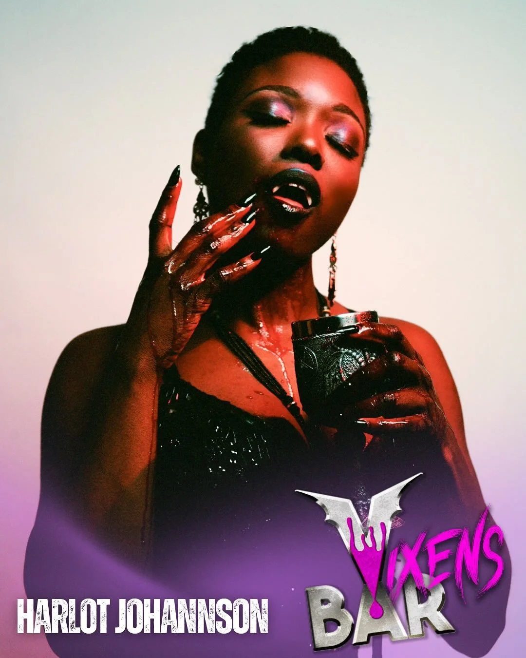 Three new bombshells have entered the coven. Tonight we welcome Harlot Johannson, Roxie Moxie, and Ivy Les Vixens to The Plaza Live for VBar: Condamned. Use code: VIXENS for $5 off tickets. See you at 9 PM, Mortals. Link in bio for tix.